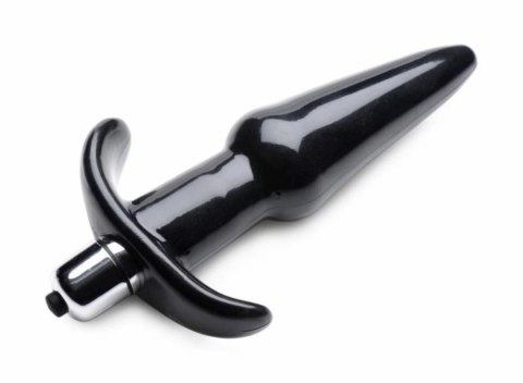 XR Brands Nexus gładka wibrująca zatyczka anatomiczna czarna 10 cm XR Brands Nexus gładka wibrująca zatyczka anatomiczna czarna 10 cm