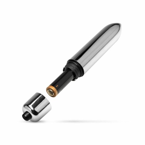 Satisfyer Mini Wibrator Bullet Silver - Kompaktowy Model Metaliczny Satisfyer Mini Wibrator Bullet Silver - Kompaktowy Model Metaliczny