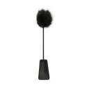 TeaseMe Duo Tickler & Whip Black 2w1 - piorka i bat do masażu 39 cm