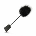 TeaseMe Duo Tickler & Whip Black 2w1 - piorka i bat do masażu 39 cm