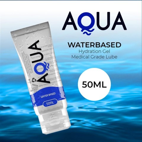 AQUA Quality Lubrykant wodny 50 ml bezbarwny bezwonny długi poślizg AQUA Quality Lubrykant wodny 50 ml bezbarwny bezwonny długi poślizg