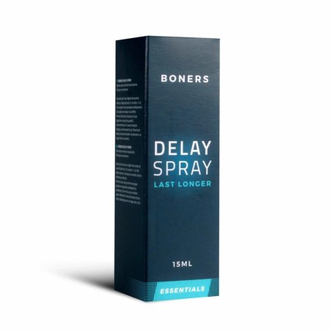 Boners Delay Spray 15 ml - wygodny spray wydłużający czas relaksu Boners Delay Spray 15 ml - wygodny spray wydłużający czas relaksu