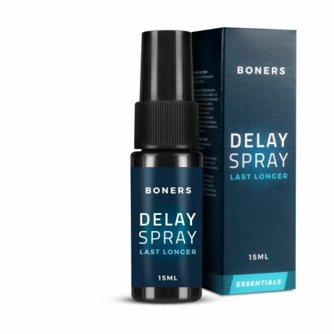 Boners Delay Spray 15 ml - wygodny spray wydłużający czas relaksu Boners Delay Spray 15 ml - wygodny spray wydłużający czas relaksu