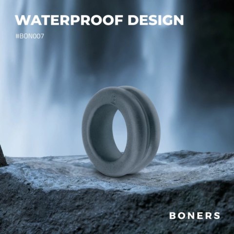 Boners Double Design - elastyczny pierścień intymny, gruby profil Boners Double Design - elastyczny pierścień intymny, gruby profil