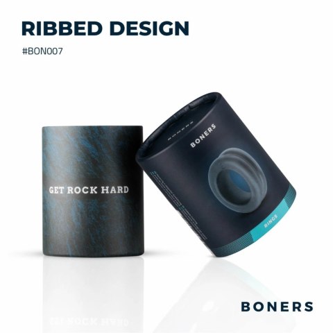 Boners Double Design - elastyczny pierścień intymny, gruby profil Boners Double Design - elastyczny pierścień intymny, gruby profil