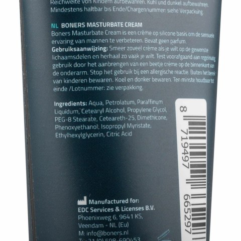 Boners Krem Intymny do Masażu na Bazie Silikonu 100 ml Boners Krem Intymny do Masażu na Bazie Silikonu 100 ml