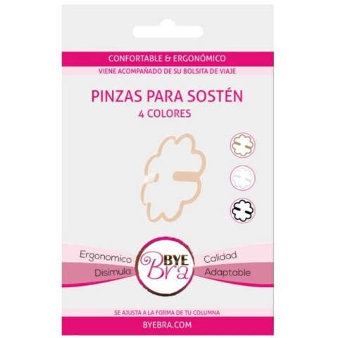 Bye Bra Zaciski do Biustonosza 4 kolory ergonomiczne klipsy Bye Bra Zaciski do Biustonosza 4 kolory ergonomiczne klipsy