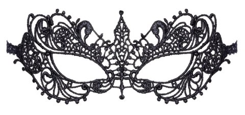 Cottelli Accessoires Czarna Maskująca Opaska z Koronką i Otworami na Oczy Cottelli Accessoires Czarna Maskująca Opaska z Koronką i Otworami na Oczy