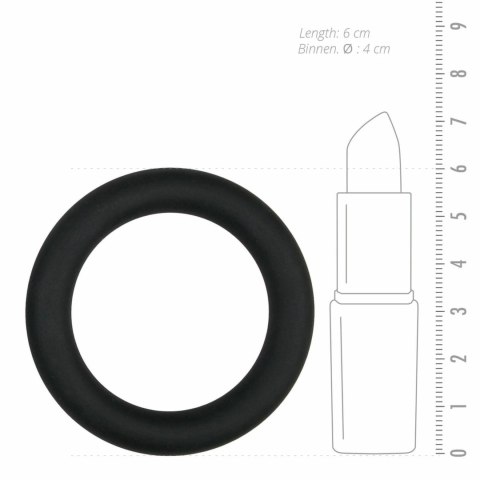 DORR Pierścień Silikonowy Black Large - Anatomiczny Czarny Rozmiar L DORR Pierścień Silikonowy Black Large - Anatomiczny Czarny Rozmiar L