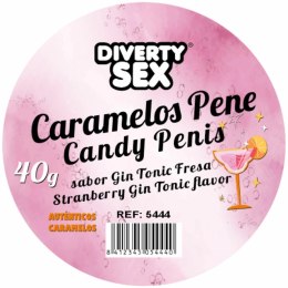 Diablo Picante 20 szt. cukierkow Gin & Tonic - imprezowe słodycze orzeźwiające