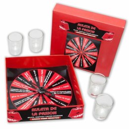 Diablo Picante Passion Roulette - Gra Imprezowa z Ruletką i Kieliszkami