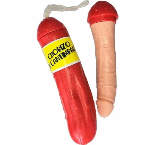 Diablo Picante model Chorizo Cantipalo - designerska zabawka w stylu chorizo, czerwona
