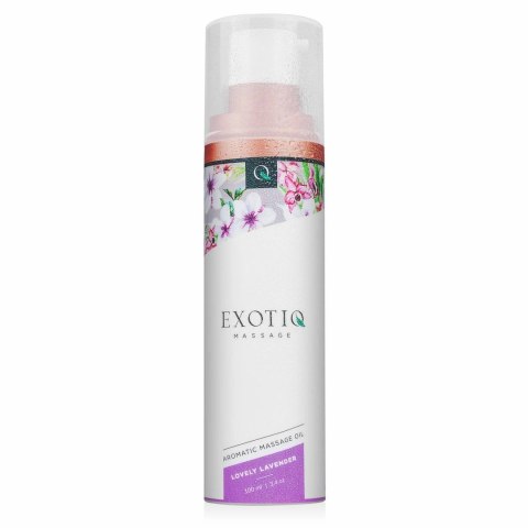 Exotiq Lovely Lavender Olejek do Masażu 100 ml - Relaksująca Formuła Exotiq Lovely Lavender Olejek do Masażu 100 ml - Relaksująca Formuła