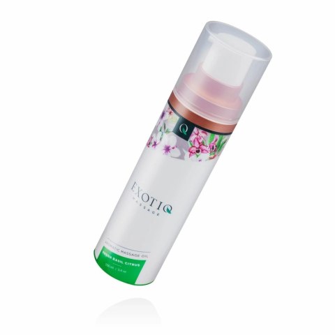 Exotiq Olejek do Masażu Basil Citrus 100ml - Odżywcza Formuła Roślinna Exotiq Olejek do Masażu Basil Citrus 100ml - Odżywcza Formuła Roślinna
