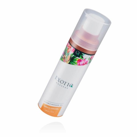 Exotiq Olejek do Masażu Wanilia-Karmel 100 ml, odżywczy, z pompką Exotiq Olejek do Masażu Wanilia-Karmel 100 ml, odżywczy, z pompką