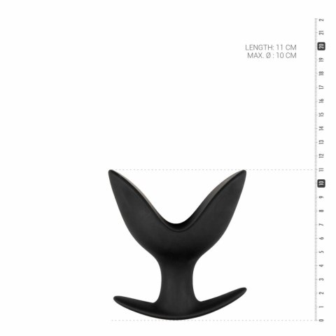 EasyToys Anchor Plug Medium silikonowy korek anatomiczny czarny EasyToys Anchor Plug Medium silikonowy korek anatomiczny czarny