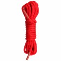 EasyToys Czerwony Sznur Bondage 10 m - Wytrzymały Nylonowy Model