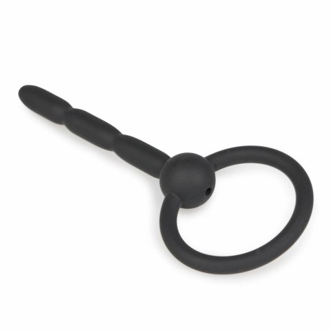 EasyToys Korek intymny silikonowy z pierścieniem Hollow Ribbed 8 mm EasyToys Korek intymny silikonowy z pierścieniem Hollow Ribbed 8 mm