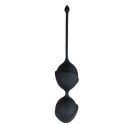 EasyToys Kulki Gejszy Black Double - czarne kulki do treningu mięśni dna miednicy