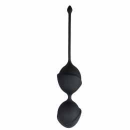 EasyToys Kulki Gejszy Black Double - czarne kulki do treningu mięśni dna miednicy
