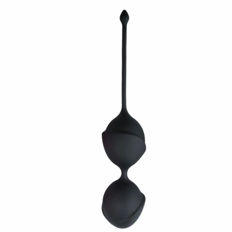 EasyToys Kulki Gejszy Black Double - czarne kulki do treningu mięśni dna miednicy EasyToys Kulki Gejszy Black Double - czarne kulki do treningu mięśni dna miednicy