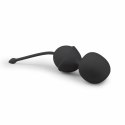 EasyToys Kulki Gejszy Black Double - czarne kulki do treningu mięśni dna miednicy