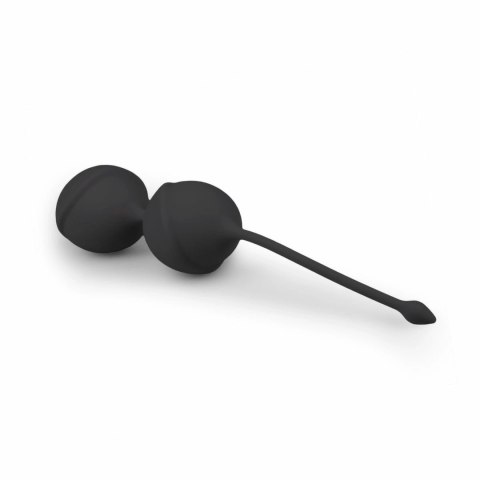 EasyToys Kulki Gejszy Black Double - czarne kulki do treningu mięśni dna miednicy EasyToys Kulki Gejszy Black Double - czarne kulki do treningu mięśni dna miednicy