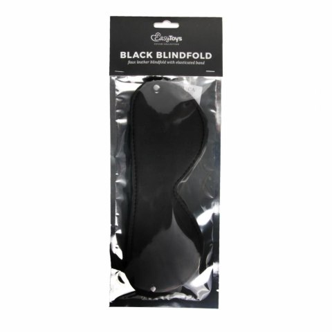 EasyToys Leather Eye Mask - Skorzana maska na oczy z elastyczną taśmą EasyToys Leather Eye Mask - Skorzana maska na oczy z elastyczną taśmą