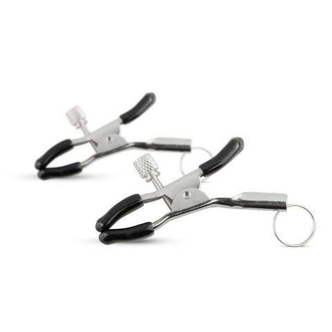 EasyToys Metalowe Zaciski Regulowane z Ochronnymi Końcowkami i Pierścieniem EasyToys Metalowe Zaciski Regulowane z Ochronnymi Końcowkami i Pierścieniem