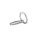 EasyToys Metalowy Korek Intymny Hollow Plug z Uchem 75 mm Srebrny