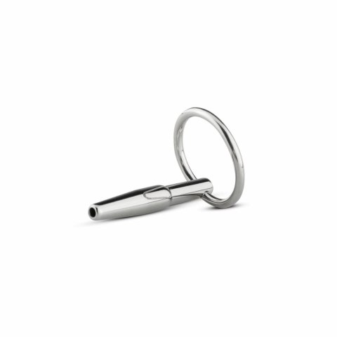 EasyToys Metalowy Korek Intymny Hollow Plug z Uchem 75 mm Srebrny EasyToys Metalowy Korek Intymny Hollow Plug z Uchem 75 mm Srebrny