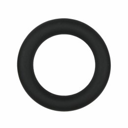 EasyToys Pierścień Silikonowy Black Medium - Anatomiczny, Czarny, Rozmiar M