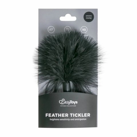 EasyToys Piorko Do Stymulacji Small Tickler Czarny Poręczny Model EasyToys Piorko Do Stymulacji Small Tickler Czarny Poręczny Model