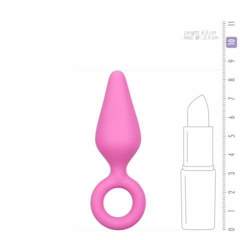 EasyToys Pointy Plug silikonowy ergonomiczny korek anatomiczny czarny EasyToys Pointy Plug silikonowy ergonomiczny korek anatomiczny czarny