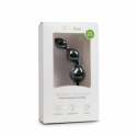 EasyToys silikonowy zestaw koralikow intymnych czarny z uchwytem