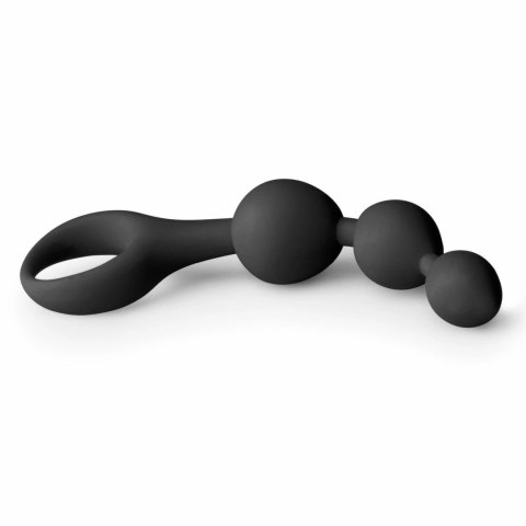 EasyToys silikonowy zestaw koralikow intymnych czarny z uchwytem EasyToys silikonowy zestaw koralikow intymnych czarny z uchwytem