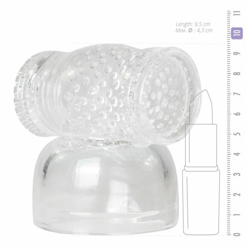 Easytoys Clear Nakładka Uniwersalna na Masażer Wand Transparentna Easytoys Clear Nakładka Uniwersalna na Masażer Wand Transparentna