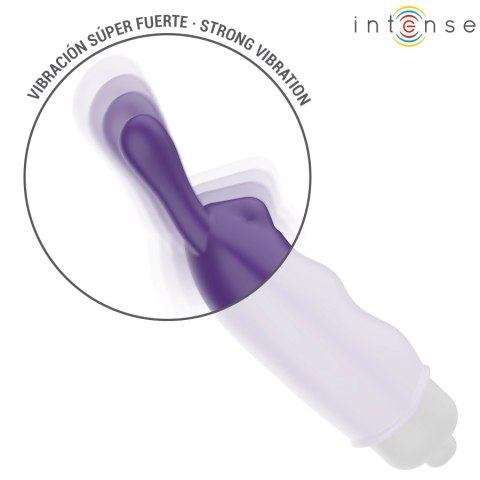 Intense Mini Bullet Violet - kompaktowy model wibracyjny IPX6 8,7x2,4 cm Intense Mini Bullet Violet - kompaktowy model wibracyjny IPX6 8,7x2,4 cm