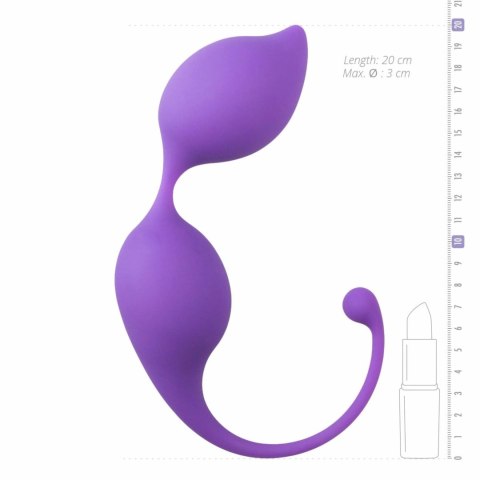 Lovelife by OhMiBod Curved Kegel Balls fioletowe - trenażer mięśni Kegla Lovelife by OhMiBod Curved Kegel Balls fioletowe - trenażer mięśni Kegla