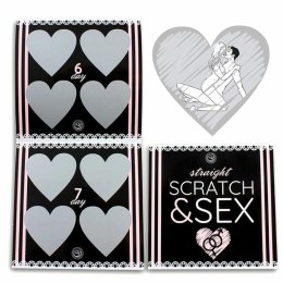 Secret Play Scratch & Fun Gra dla Par Heteroseksualnych 7 dni ES/EN/FR/PT/DE