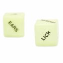 Shots Toys Glowing Dice zestaw świecących kostek do gry dla par