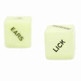 Shots Toys Glowing Dice zestaw świecących kostek do gry dla par