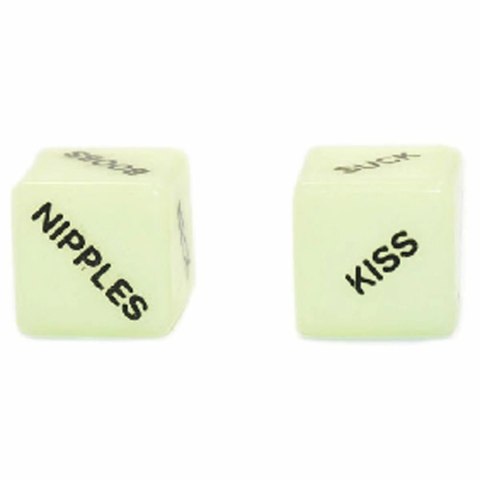 Shots Toys Glowing Dice zestaw świecących kostek do gry dla par Shots Toys Glowing Dice zestaw świecących kostek do gry dla par