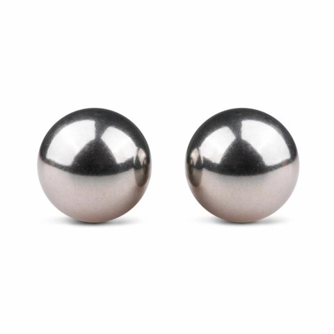 Shots Toys kulki treningowe Ben Wa srebrne 19mm stal nierdzewna