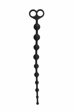Sinner Gear Długie Koraliki Anatomiczne Black 10-elementowe