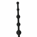 Sinner Gear Długie Koraliki Anatomiczne Black 10-elementowe