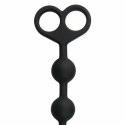 Sinner Gear Długie Koraliki Anatomiczne Black 10-elementowe