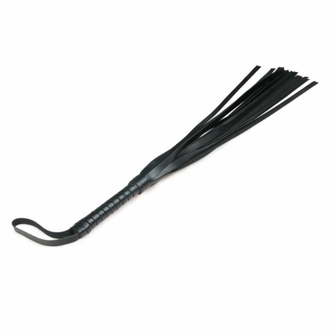 Sinner Gear Mini Skorzany Flogger z Ergonomicznym Uchwytom Czarny Sinner Gear Mini Skorzany Flogger z Ergonomicznym Uchwytom Czarny