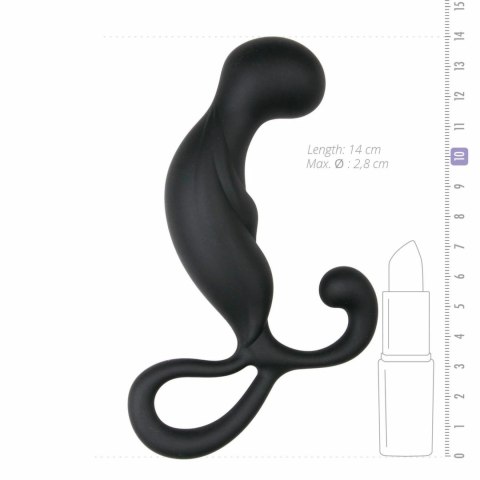 Sway Curved Black - Anatomiczny masażer stref intymnych silikonowy Sway Curved Black - Anatomiczny masażer stref intymnych silikonowy