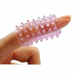 ToyJoy Pinky Sleeve - elastyczna nakładka na palec TPR, rożowa